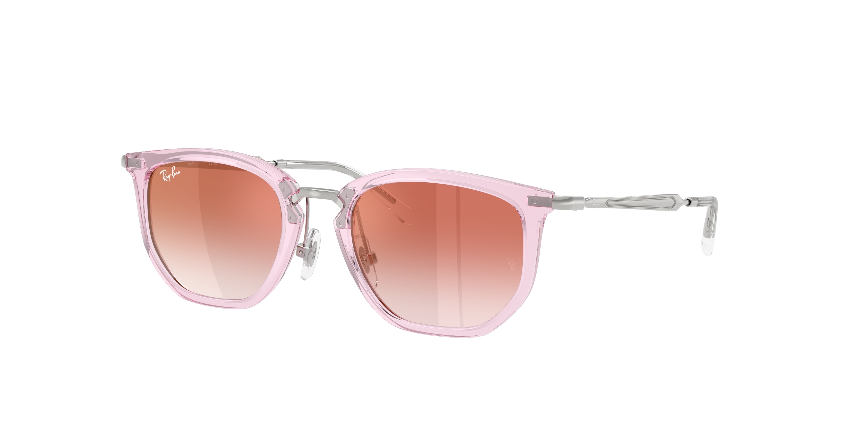 Ray-Ban Kids RJ9085S 7221V0 Kids' Sunglasses Pink Size 46